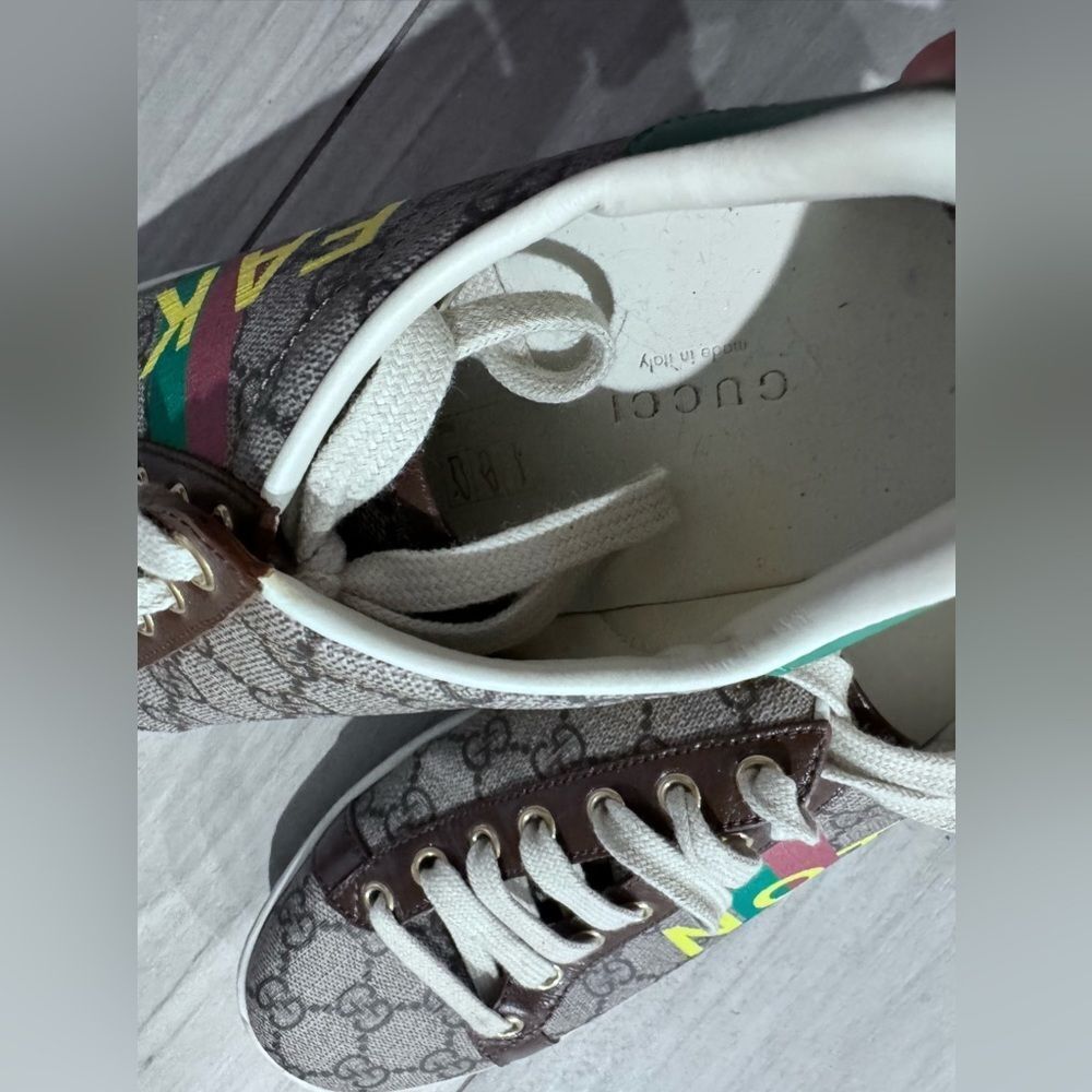 Gucci GG Supreme Ace Sneakers Women Size 39 - Picture 5 of 6